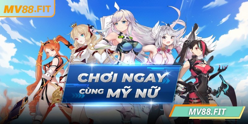 Biệt đội mỹ nữ MV88 có đồ họa và thiết kế nhân vật đẹp mắt