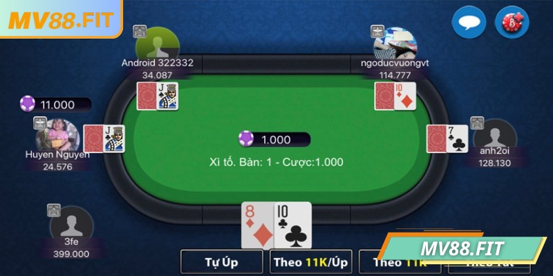 Xì Tố MV88 – Chinh phục trò chơi bài trực tuyến kịch tính 3 Xác định điểm số là điều cần thiết